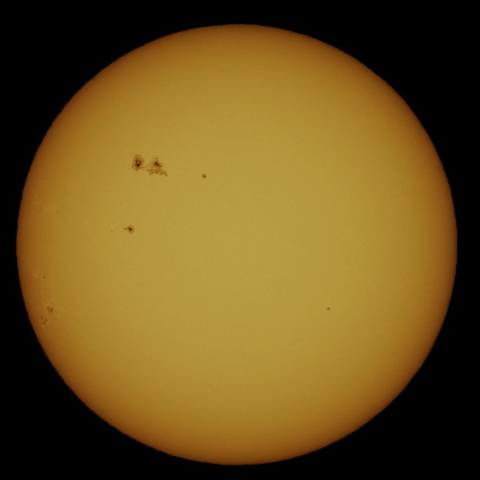 11月7日の太陽面