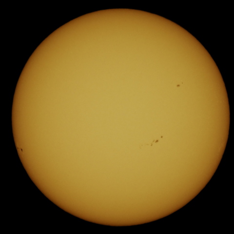 11月29日の太陽面