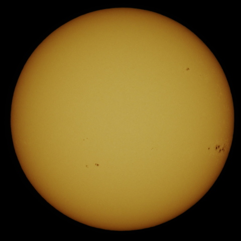 12月11日の太陽面