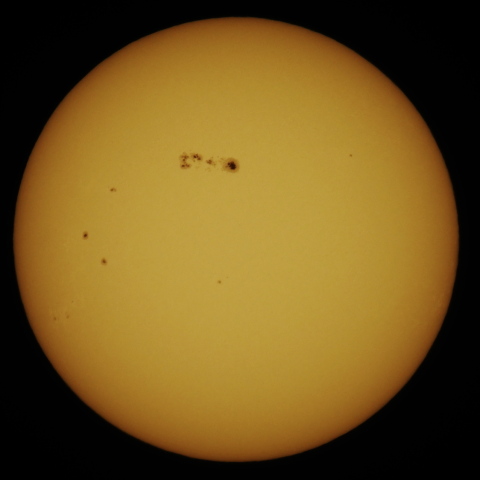 2026年2月4日の太陽面