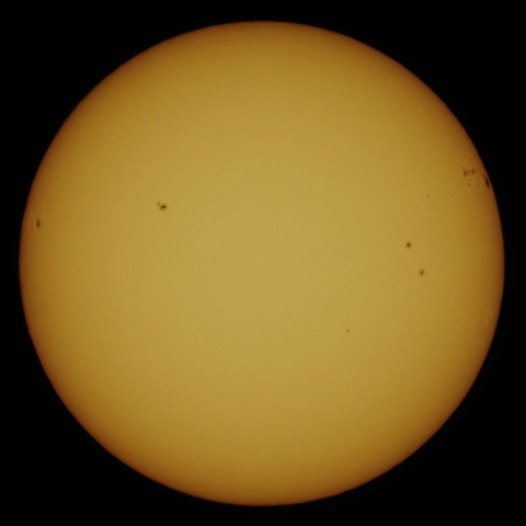 2026年2月10日の太陽面