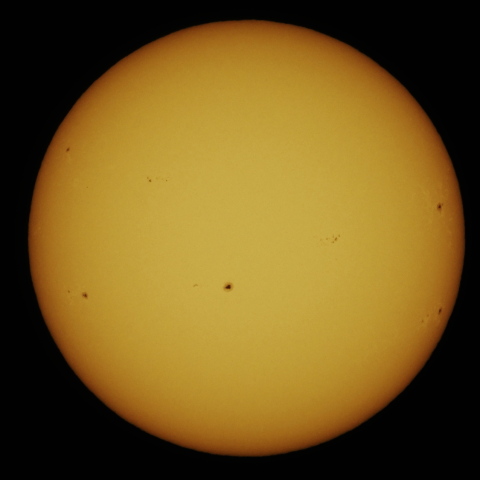 2026年5月5日の太陽面