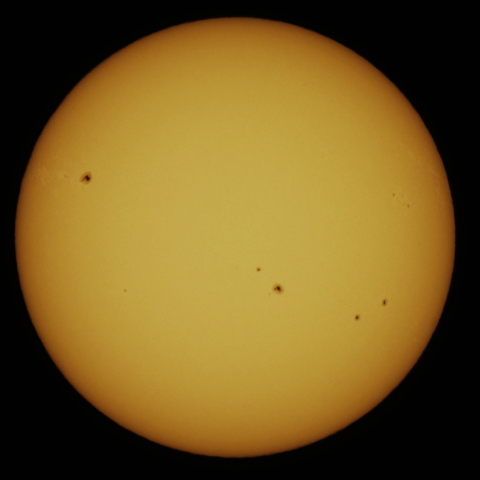 2026年5月30日の太陽面