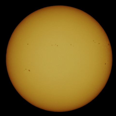 2026年6月8日の太陽面