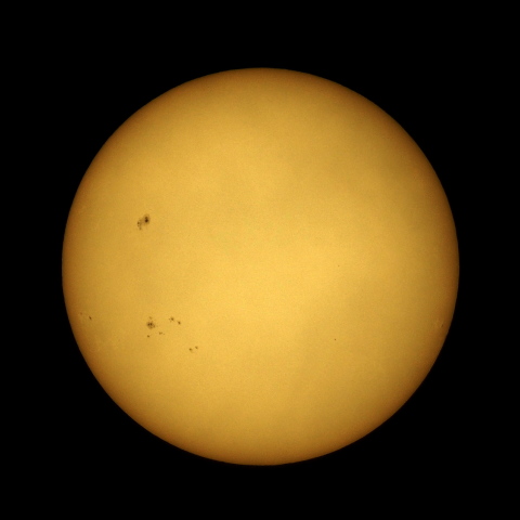 ９月８日の太陽面