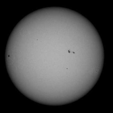 太陽面（可視光）