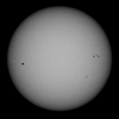 太陽面（可視光）