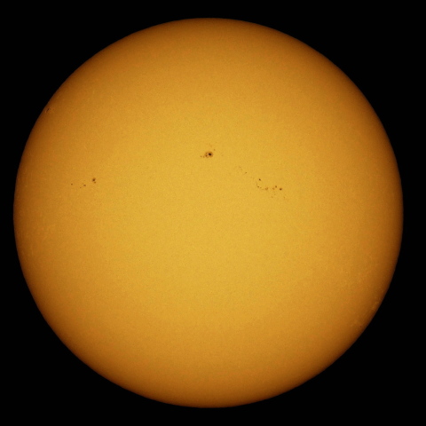 太陽面（可視光）