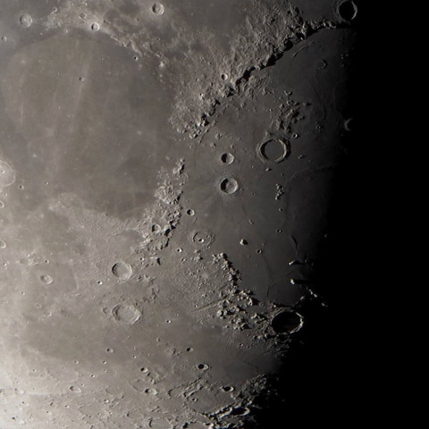 北部雨の海付近
