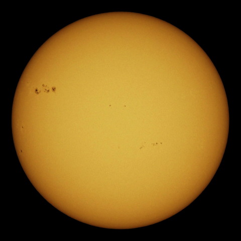 太陽面（可視光）５月８日