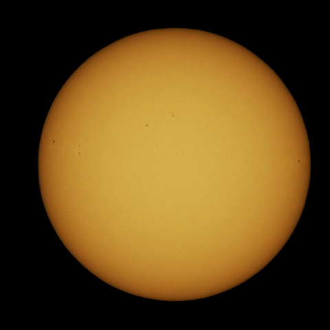 太陽面（可視光）３月４日