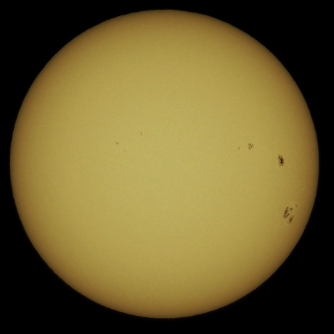 9月8日の太陽面