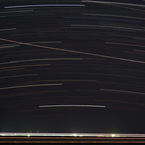 南中するカノープス