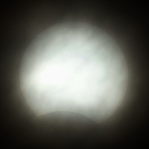 夏至の部分日食