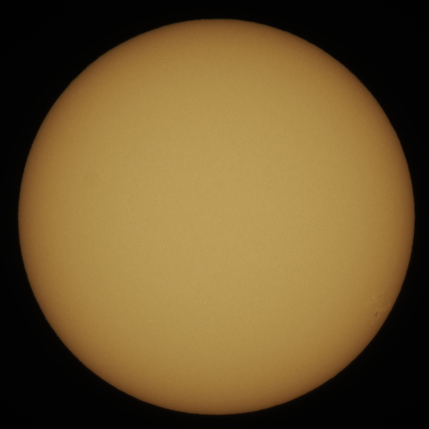 10月31日の太陽面