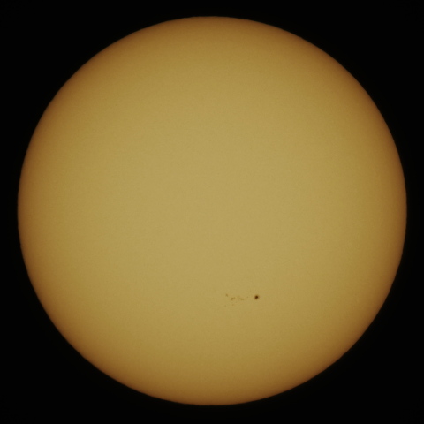 11月10日の太陽面