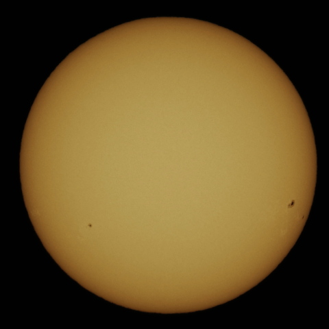 12月4日の太陽面