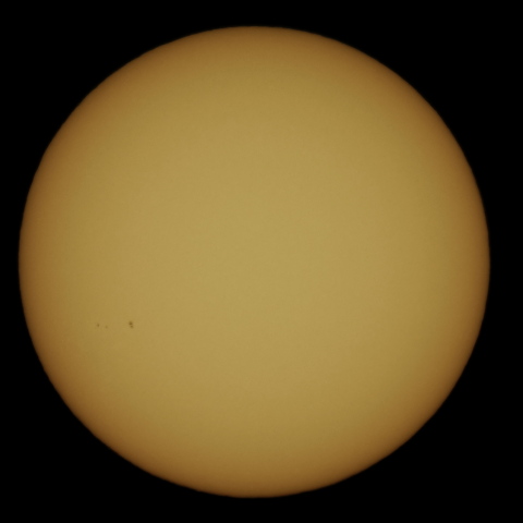 1月21日の太陽面