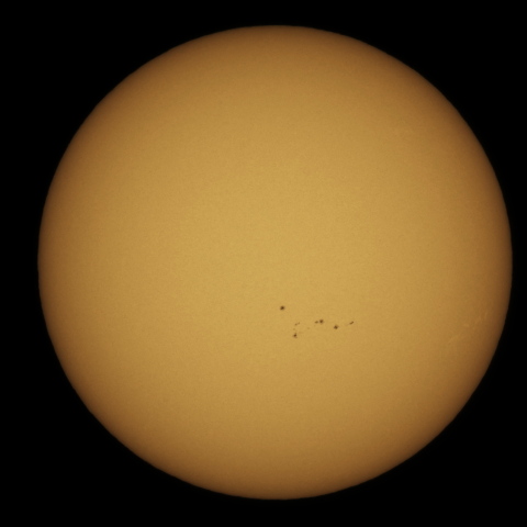 4月26日の太陽黒点