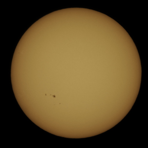 6月29日の太陽面