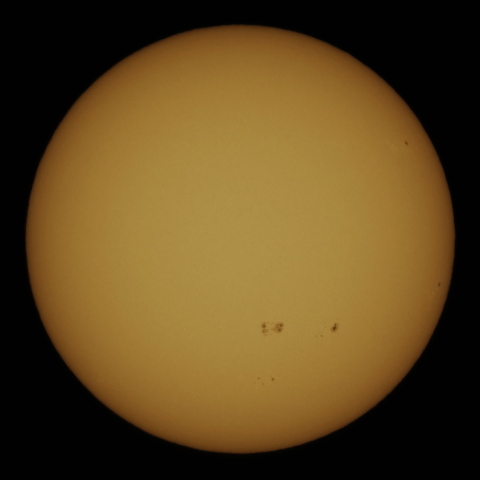 9月10日の太陽面