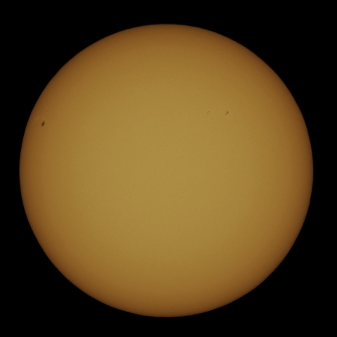 10月5日の太陽面