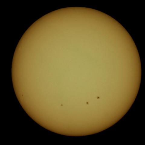 ’22.1.10日の太陽面