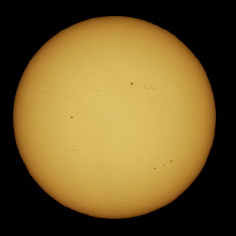 6月17日の太陽面