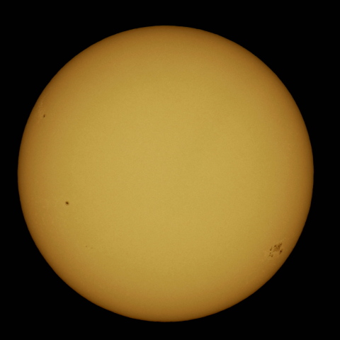 9月4日の太陽面