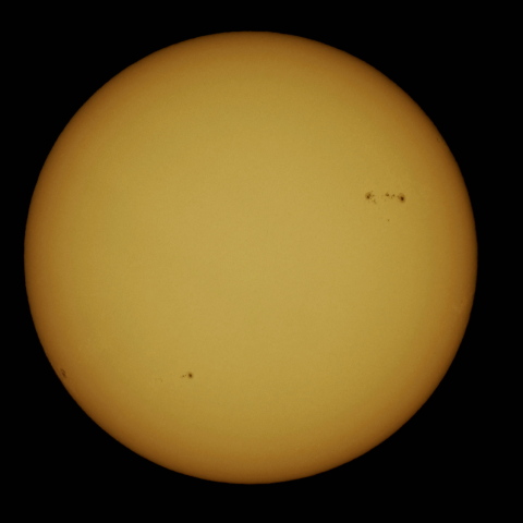 9月13日の太陽面