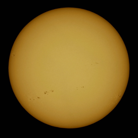 9月24日の太陽面