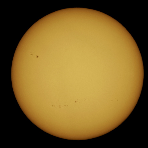 9月26日の太陽面