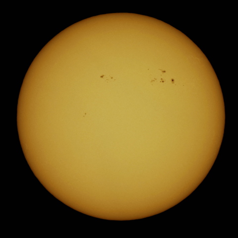 10月10日の太陽面