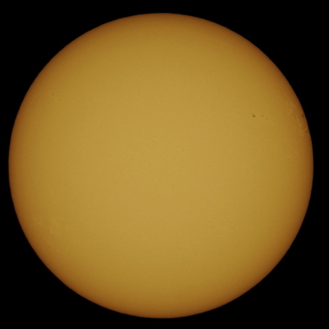 10月14日の太陽面