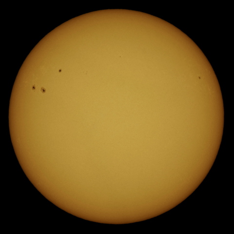 11月7日の太陽面