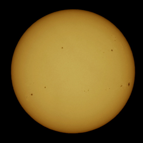 12月12日の太陽面