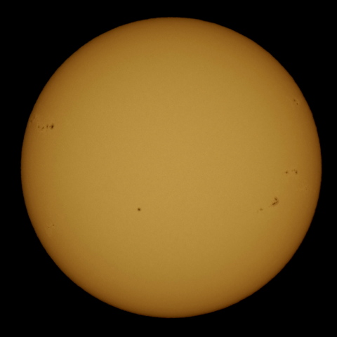 12月19日の太陽面