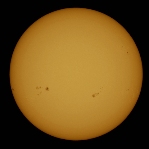 1月9日の太陽面