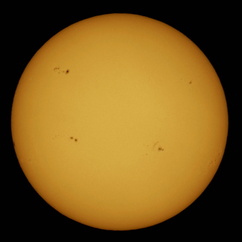 1月13日の太陽面