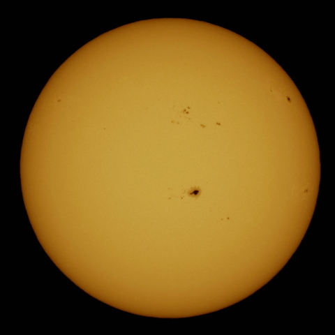 1月20日の太陽面