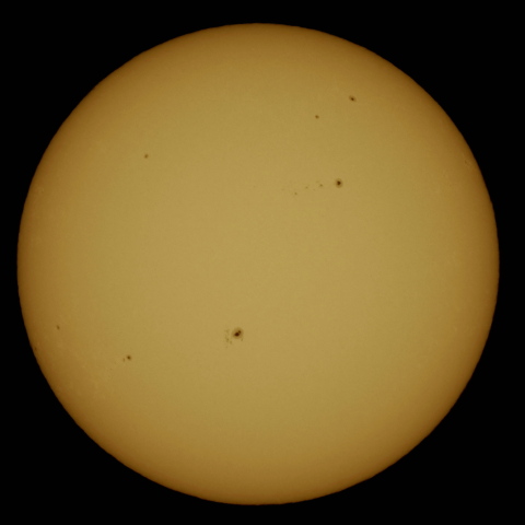 3月9日の太陽面