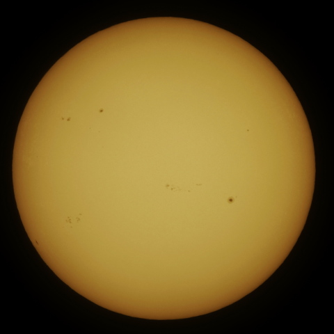 6月7日の太陽面