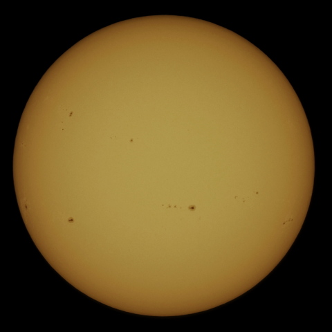 6月20日の太陽面