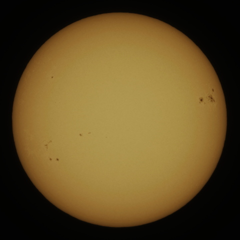 7月3日の太陽面