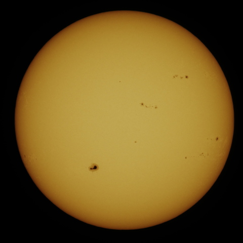 7月11日の太陽面