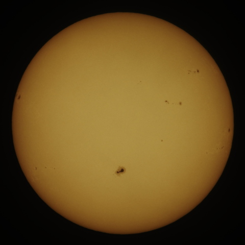 7月12日の太陽面