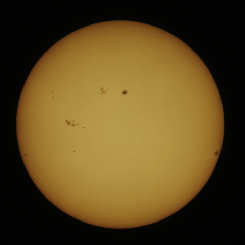 7月18日の太陽面