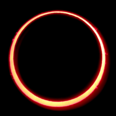 金環日食