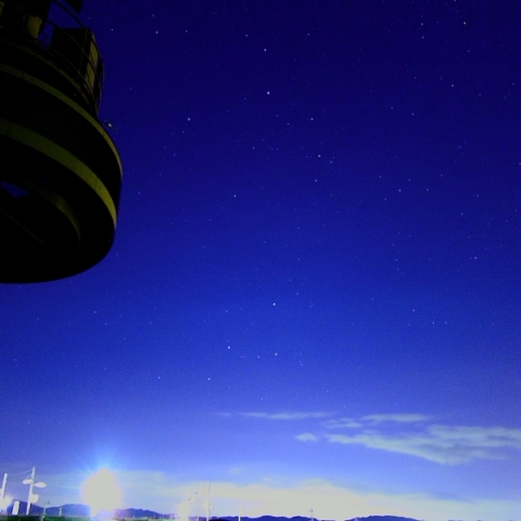 昇るカシオペア