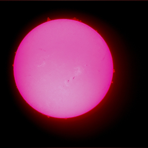 12月6日の太陽面